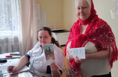 Поздравление с Пасхой работника Поликлиники