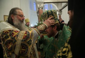 Иеромонах Леонид (Солдатов) избранный епископом Алапаевским и Ирбитским, возведён в сан архимандрита