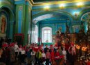 Учащиеся школы №13 г.Ирбита в Пасху посетили Свято-Троицкий храм и воскресную школу