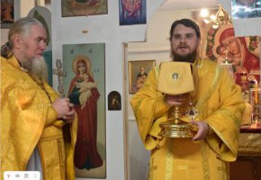 Первая архиерейская литургия состоялась в Успенском храме с. Зайково Ирбитского район